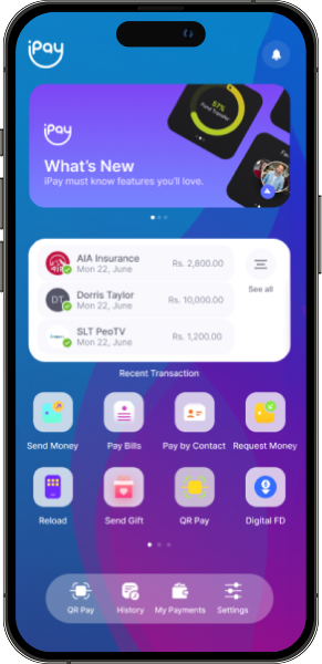 iPay App Mockup